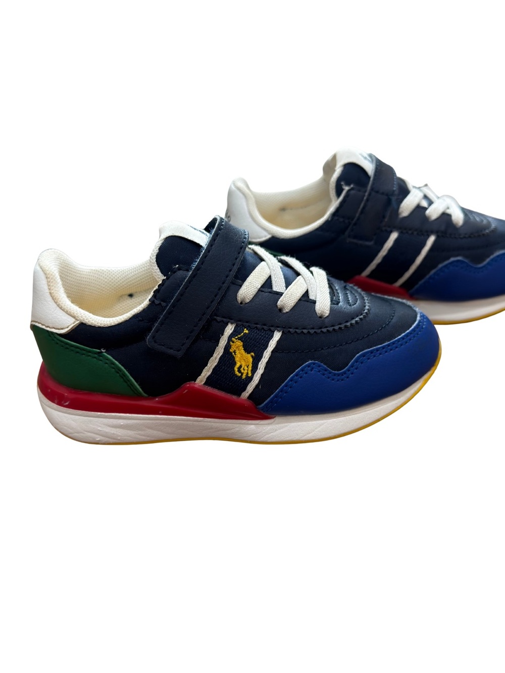Polo by Ralph Lauren Navy Multi-Accent Kids Sneakers